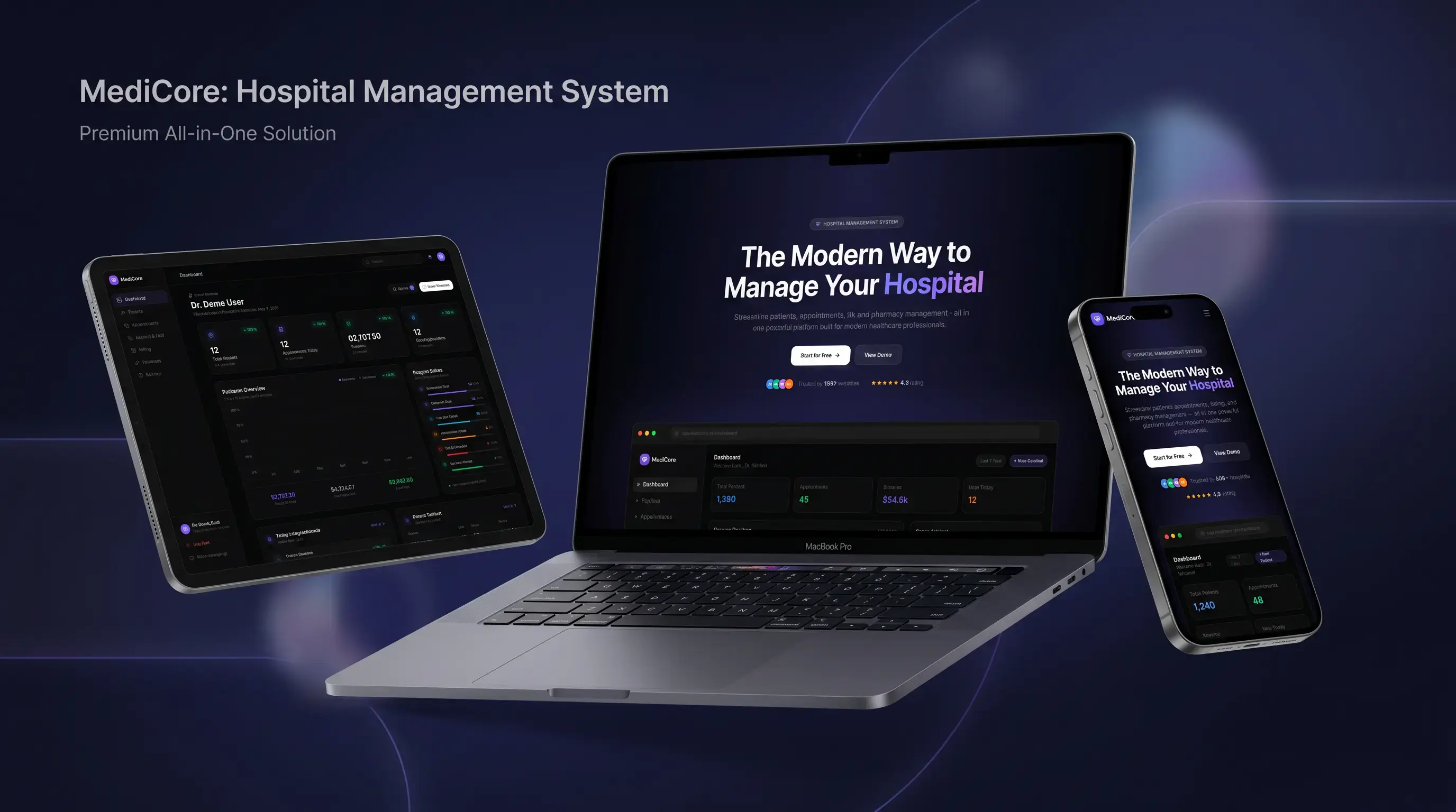 Medicore — Hospital Management System
